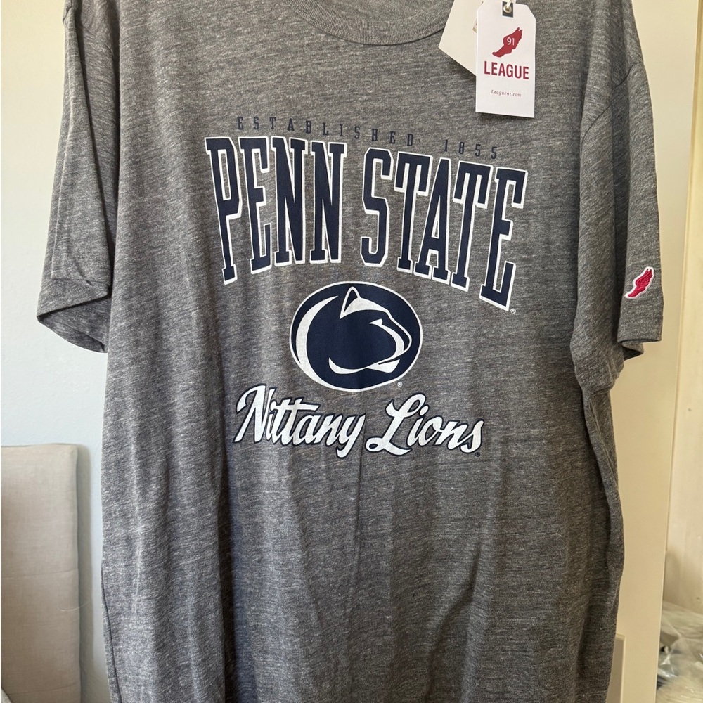 League Gray Penn State T-Shirt